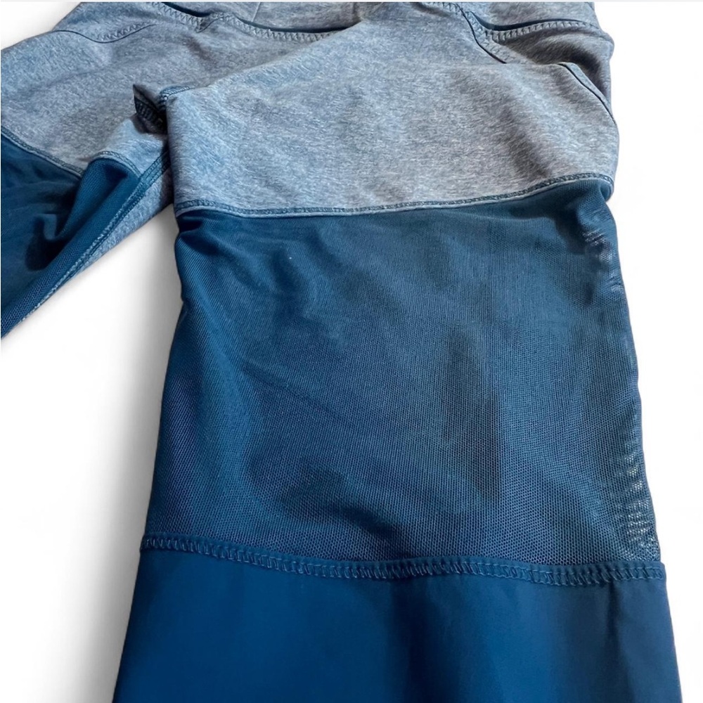 Lululemon Athletica Tough Cropped Leggings in Poseidon – Size 4 - Picture 6 of 9